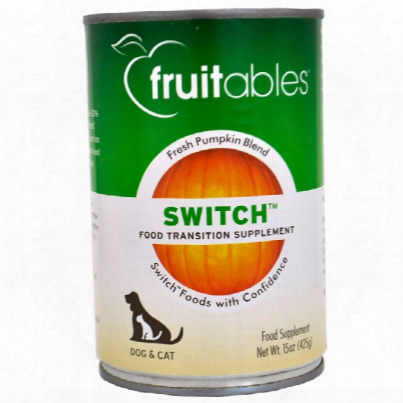 Fruitables Switch Food Transition Supplement Dogs & Cats Can Food (15 Oz)