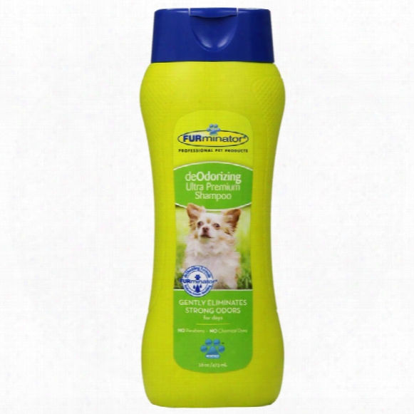 Furminator Deodorizing Ultra Premium Shampoo For Dogs (16 Oz)