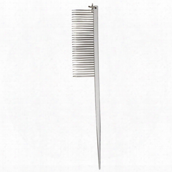 Geeib Stainless Steel Tail Comb - 7&quot; Medium