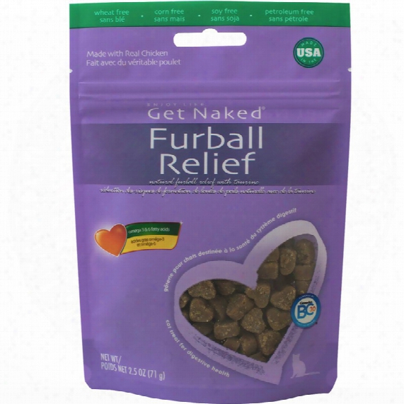 Get Naked Furball Relief Treats For Cats (2.5 Oz)