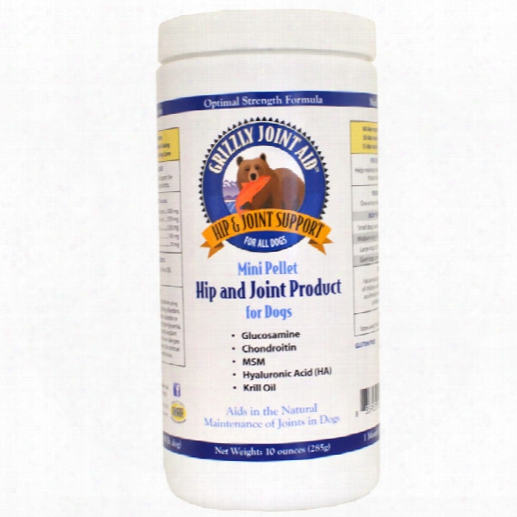 Grizzly Joint Aid Pellet Form For Dogs (10 Oz)
