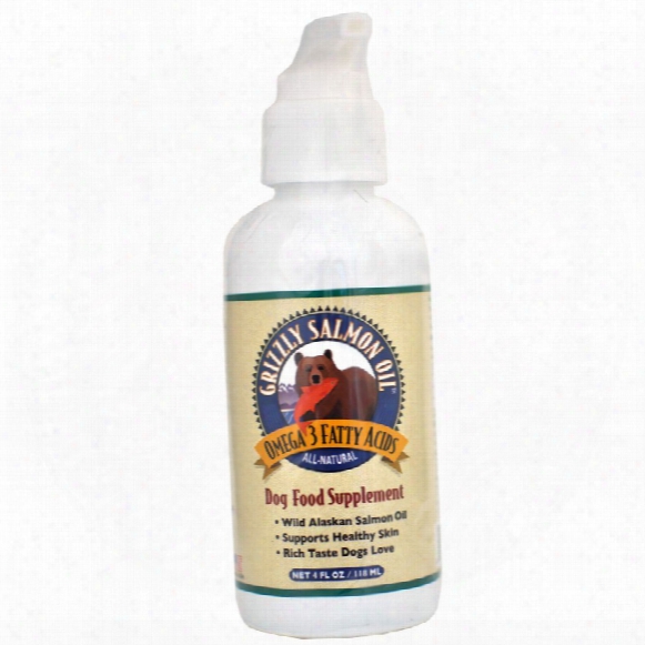 Grizzly Salmon Oil For Dogs (4 Fl Oz)