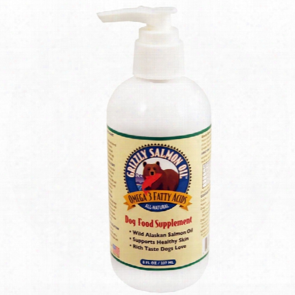 Grizzly Salmon Oil For Dogs (8 Oz)