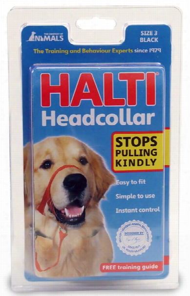 Halti Headcollar Size 3 - Black