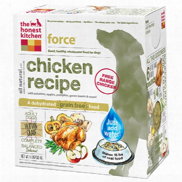 Honest Kitchen Force Dehydrated Grain-free Chicken Dog Food (4 Lbs)