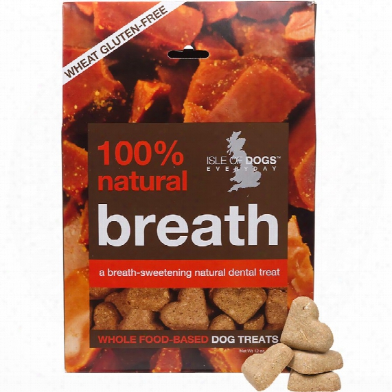 Isle Of Dogs 100% Natural Breath Dog Treats (12 Oz)