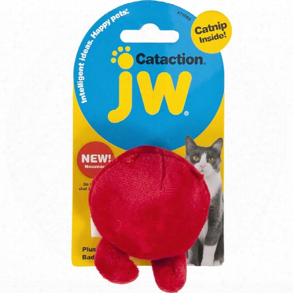Jw Pet Cataction Bad Cuz Ball With Catnip