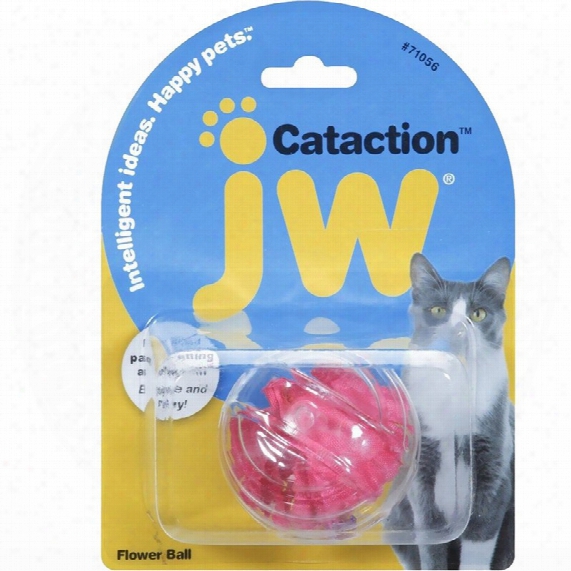 Jw Pet Cataction Flower Ball