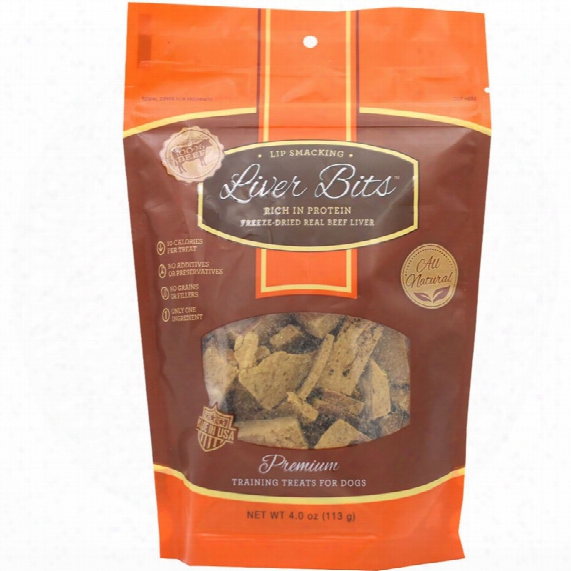 Liver Bits Treats For Dogs (4 Oz)