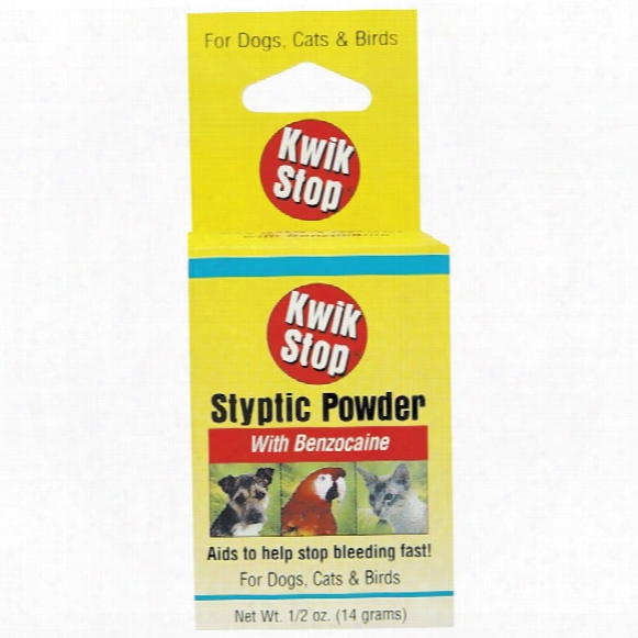 Miracle Care Kwik-stop Styptic Powder (.5 Oz)