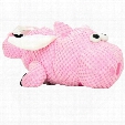 goDog Checkers Flying Pig with Chew Guard - Large
