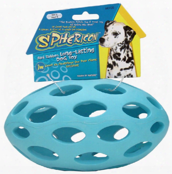 Jw Pet Sphericon Rubber Dog Toy 8&quot; (large)