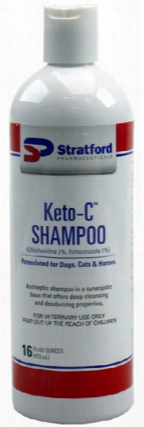 Keto-c Shampoo For Dogs, Cats & Horses (16 Oz)