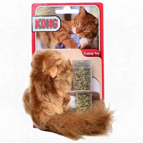Kong Dr. Noy's Plush Squirrel - Cat Toy