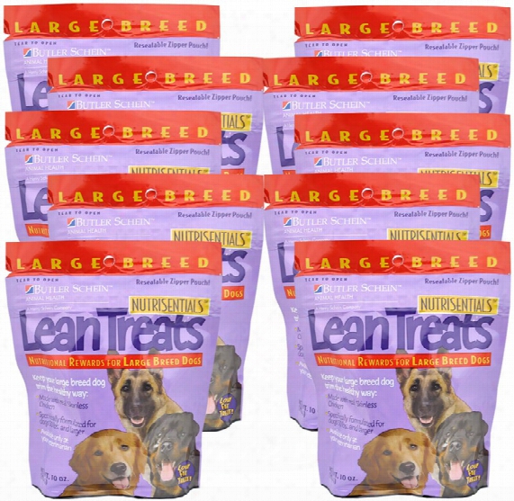 Lean Treats - Nutritional Rewards For Large Breed Dogs 10-pack (6.3 Lbs)