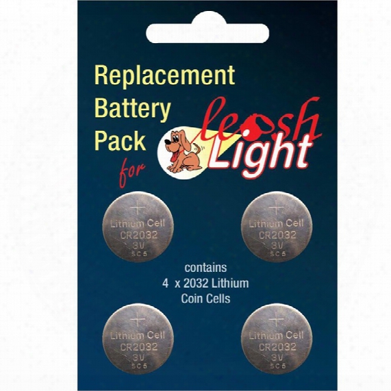 Leash Light Replacement Battery Pack - 4