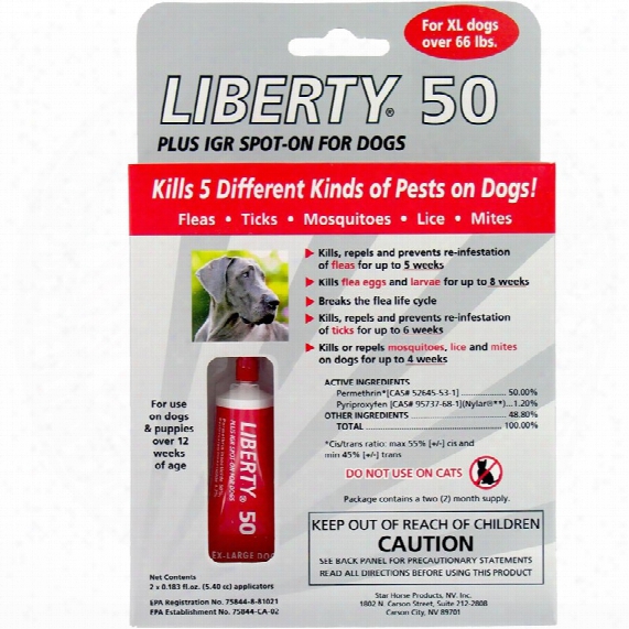 Liberty 50 Plus Igr Spot-on For X-large Dogs (2 Months)