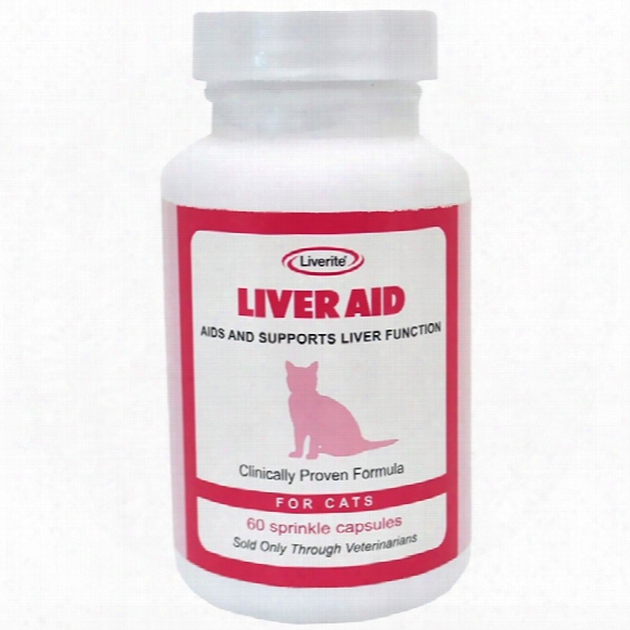 Liverite Liver Aid For Cats (60 Sprinkle Capsules)