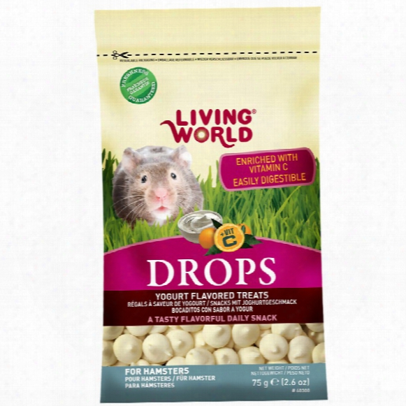 Living World Hamster Treat (2.6 Oz) - Yogurt