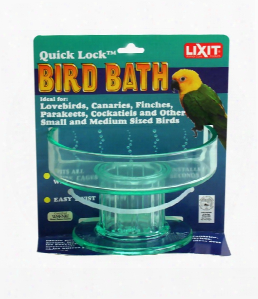 Lixit Quick Lock Bird Bath