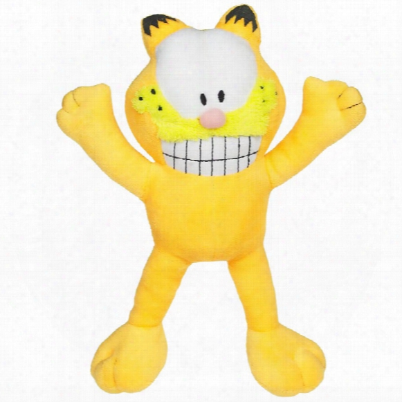 Multipet Garfield Plush Dog Toy - 10&quot; (assorted)
