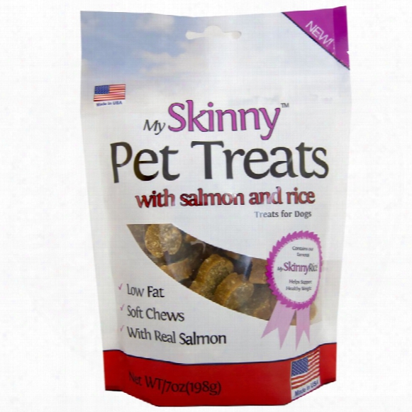 My Skinny Pet Mini Treats - Salmon & Rice (7 Oz)