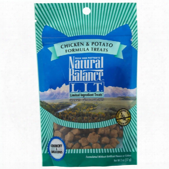 Natuural Balance Limited Ingredient Treats - Chicken & Potato For Cats (2 Oz)