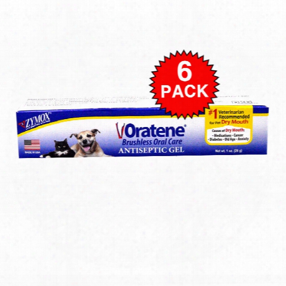 6-pack Oratene Antiseptic Oral Gel (6 Oz)