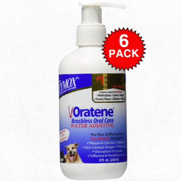 6-pack Zymox Oratene Drinking Water Additives (48 Oz)