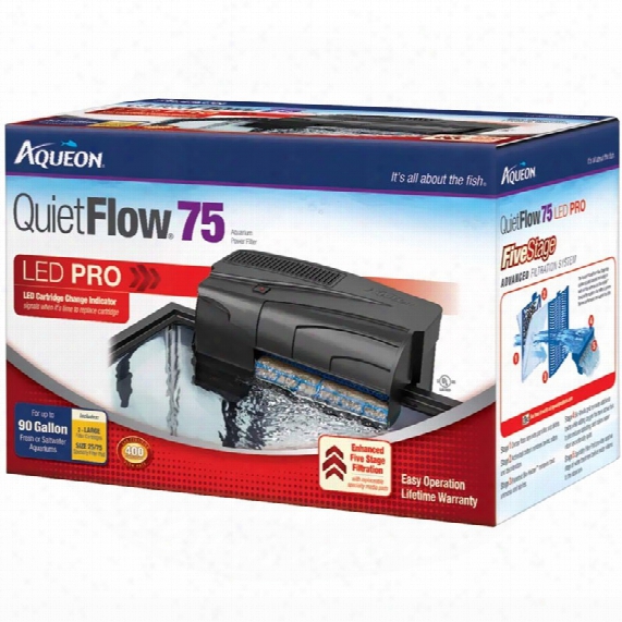 Aqueon Quietflow Led Pro 75 Aquarium Power Filter