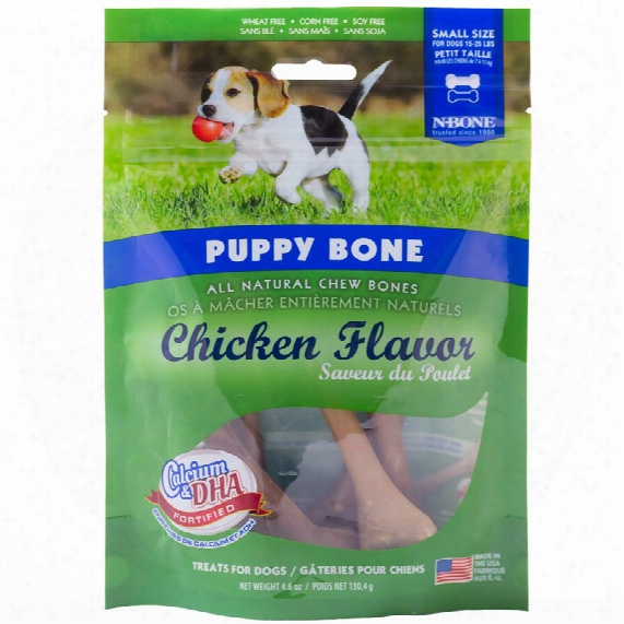 N-bone Puppy Bone Chicken Flavor - Small (6 Pack)