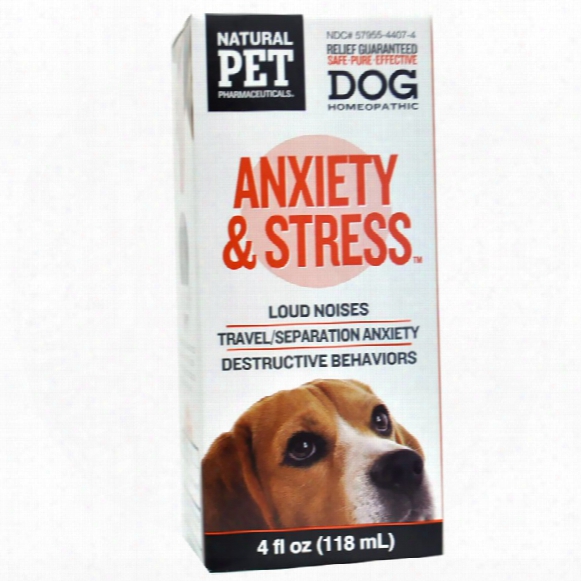 Natural Pet Pharmaceuticals Stress Control For Dogs (4 Oz)