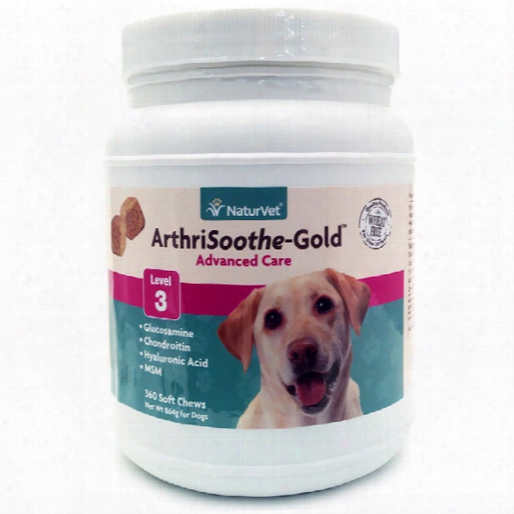 Naturvet Arthrisoothe-gold (360 Soft Chews)