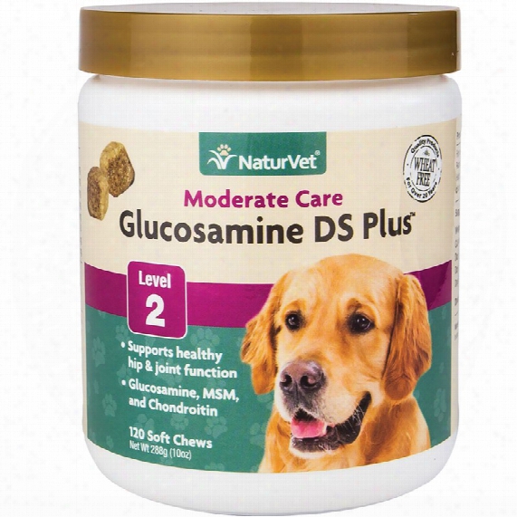 Naturvet Glucosamine Ds Plus Msm Large Breed - Stage 2 Joint Care (soft Chews)