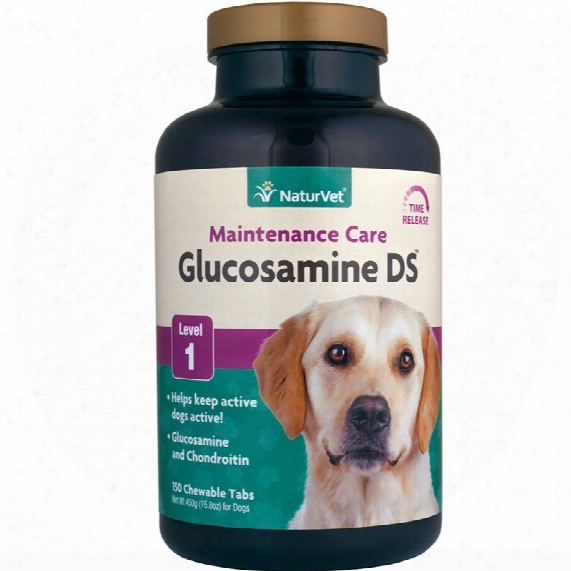 Naturvet Gluccosamine Ds With Chondroitin Time Release (150 Tabs)