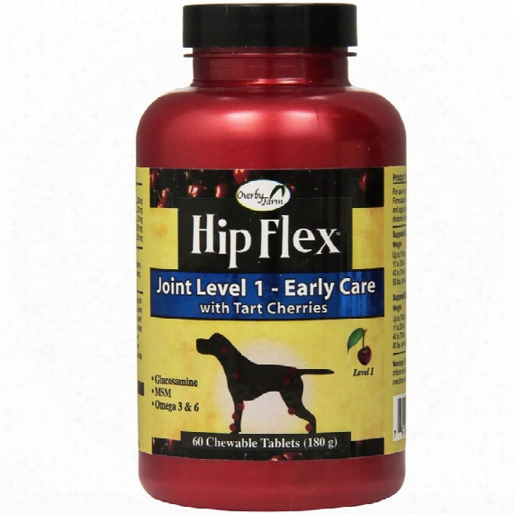 Naturvet Overby Farm Hip Flex Joint Level 1 - Early Care (60 Tablets)