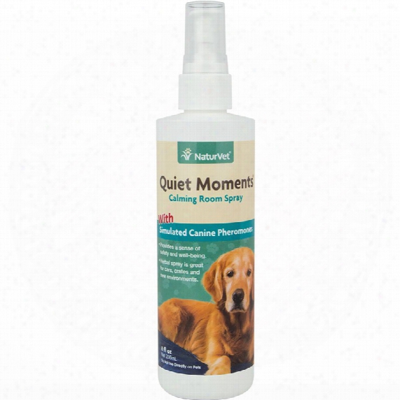 Naturvet Quiet Moments Herbal Calming Spray - Canine (8 Oz)