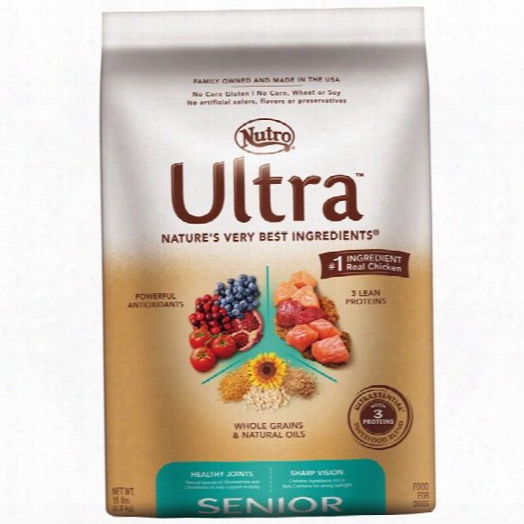 Nutro Ultra Senior Dry Dog Food (15 Lb)