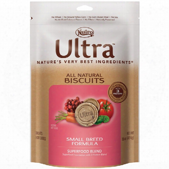 Nutro Ultra Small Breed Dog Biscuits (16 Oz)