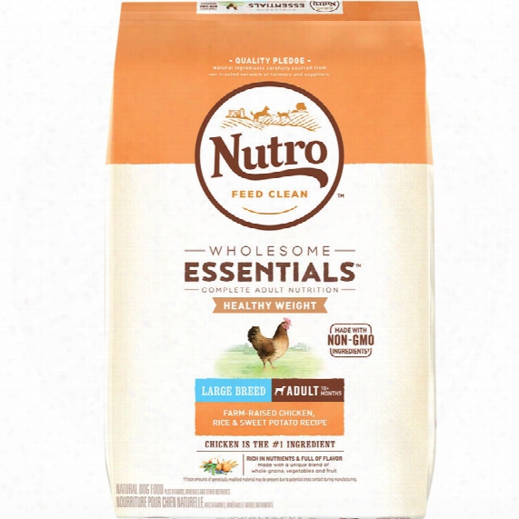 Nutro Wholesome Essentials Large Breed Healthy Weight Chicken, Rice & Sweet Potato - Adult Dog (15 Lb)