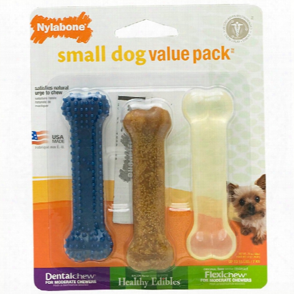 Nylabone Small Dog Value Pack (3 Count)