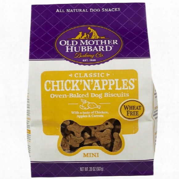 Old Mother Hubbard Chick'n Apples Mini Biscuits (20 Oz)