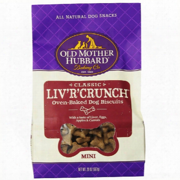 Old Mother Hubbard Liv'r Crunch Mini Biscuits (20 Oz)