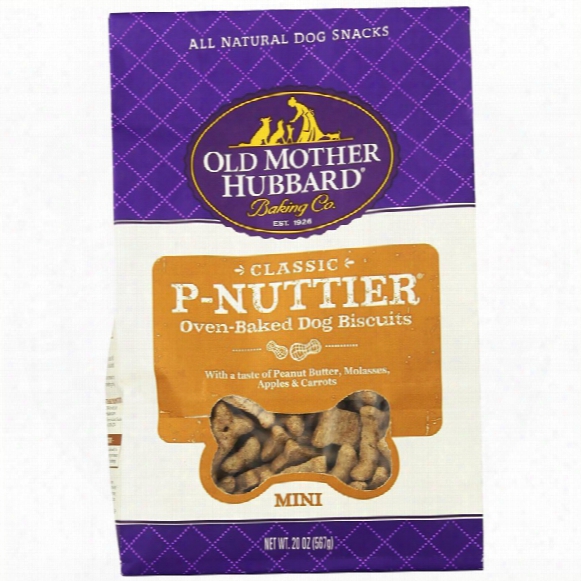 Old Mother Hubbard P-nuttier Biscuits - Mini (20  Oz)