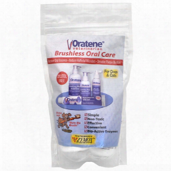 Oratene Veterinarian Brushless Oral Care Starter Kit