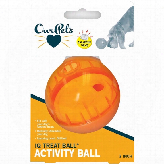 Ourpet Iq Treat Ball (assorted) - 3&quot;