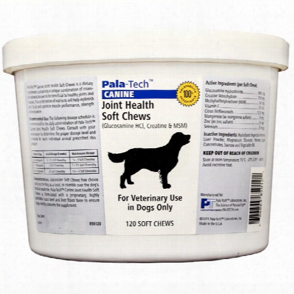 Pala-tech Canine Joint Health For Dogs (120 Soft Chews)