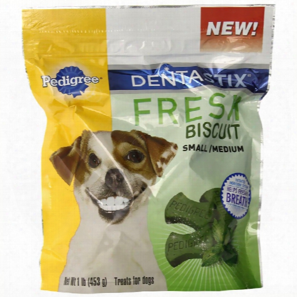 Pedigree Dentastix Fresh Biscuit - Small/medium (1 Lb)