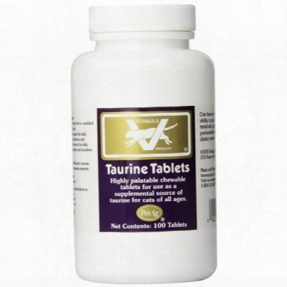 Pet Ag Taurine Tablets 250mg (100 Count)