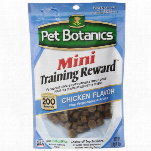 Pet Botanics Mini Training Reward - Chicken (4 Oz)